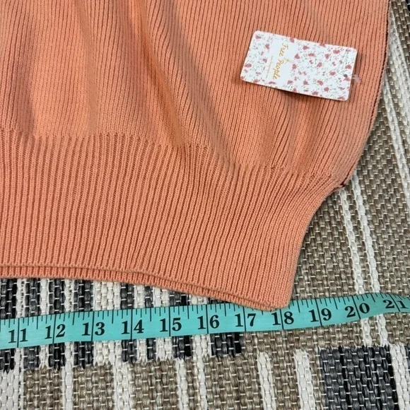 Free People Easy Street Color Block Sweater Size Small Women - Picture 8 of 10